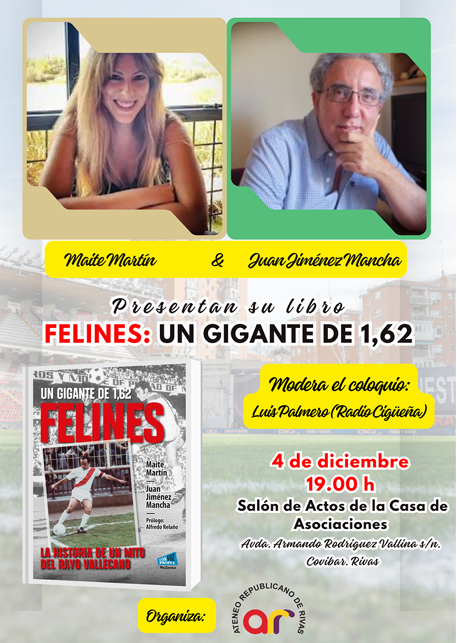 Presentación del libro 'Felines: un gigante de 1,62'